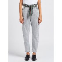 Please - Rechte jeans met hoge taille - S Maat - Grijs