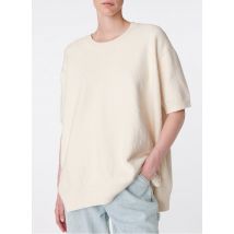 Vanessa Bruno - Trui met ronde hals katoenblend - S Maat - Wit