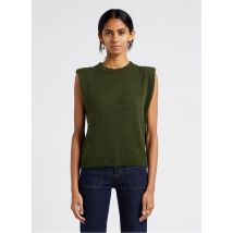 La Petite Etoile - Pull col rond sans manches - Taille 3 - Kaki
