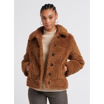 Pablo - Jas met klassieke kraag en wollige voering - 1 Maat - Bruin