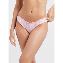 Germaine Des Pres - Slip met ruches van biokatoen - M Maat - Roze
