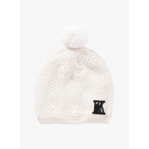 Ikks Junior - Gorro de punto - Talla 55cm - Blanco