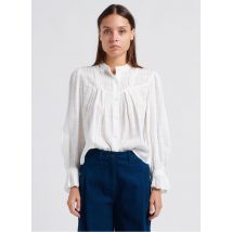 The Korner - Chemise col rond en coton - Taille 40 - Blanc
