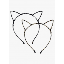 Bonton - Diadema con orejas de gato - Talla 12cm - Multicolor