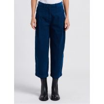 The Korner - Pantalon velours côtelé en coton - Taille 42 - Bleu