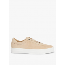 Tommy Hilfiger - Lage - leren sneakers - 43 Maat - Beige
