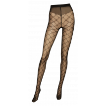 Wolford - Panty met geometrisch motief - L Maat - Zwart