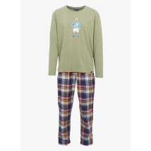 Arthur - Katoenen pyjama met broek - L Maat - Blauw