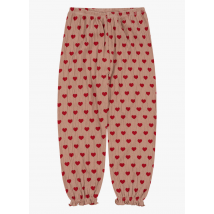 Konges Slojd - Pantalon à motifs en coton bio - Taille 12mois - Rose