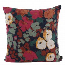 Harmony Haomy - Kissenbezug aus bedrucktem leinen - Größe 40x60 cm - Blau