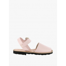 Minorquines - Sandalias de piel lisa - Talla 31 - Rosa