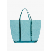 Vanessa Bruno - Linnen tas met lovertjes l - Een Maat - Blauw