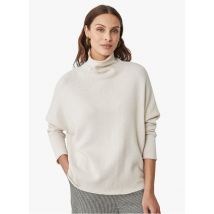 Harris Wilson - Strick-mix-pullover mit stehkragen - Größe 1 - Beige