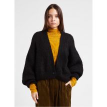 Mes Demoiselles - Kort vest wolblend met alpaca - 2 Maat - Zwart