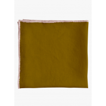 Harmony Haomy - Mantel de lino lavado - Talla 160x300 cm - Dorado