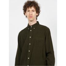 Hartford - Chemise col américain en velours de coton côtelé - Taille M - Vert