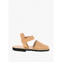 Minorquines - Gladde - leren sandalen - 28 Maat - Beige