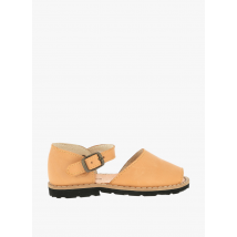 Minorquines - Gladde - leren sandalen - 22 Maat - Beige