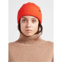 Moss Copenhagen - Gebreide muts met ribbelpatroon - Een Maat - Blauw