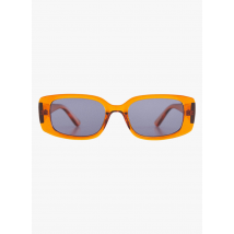 Mango - Zonnebril met rechthoekige glazen - Een Maat - Oranje
