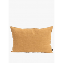 Harmony Haomy - Rechthoekig - linnen kussen - 40x60 cm Maat - Bruin