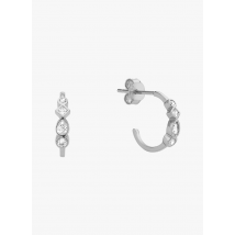 Mya Bay - Boucles d'oreilles en laiton plaqué argent - Taille Unique - Argent