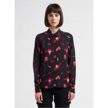 I Code - Chemise col classique imprimée - Taille L - Noir