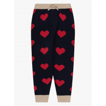 Konges Slojd - Pantalon tricoté en coton bio - Taille 4ans - Bleu