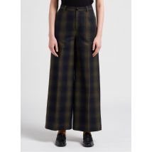 Chloe Stora - Wijde broek wolblend - 36 Maat - Multikleurig