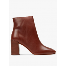 Bobbies - Leren enkellaarzen - 36 Maat - Bruin