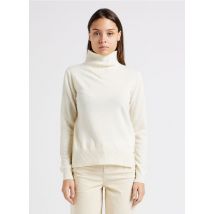Max&co. - Pull col montant en laine - Taille S - Blanc