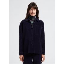 Nice Things - Camisa de pana con cuello clásico - Talla S - Azul