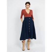 Jolibump - Zwangerschapsrok van biokatoen - L Maat - Blauw