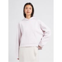 Closed - Ruimvallende sweater van biokatoen met capuchon - M Maat - Roze