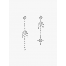 Mya Bay - Verzilverde oorbellen - Een Maat - Zilver