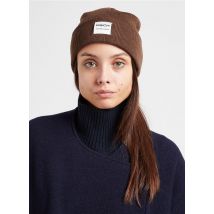 Moss Copenhagen - Bonnet en laine mélangée - Taille Unique - Marron