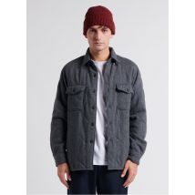 Hartford - Sobrecamisa acolchada de lana con cuello clásico - Talla XL - Gris