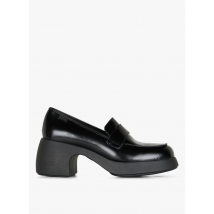 Camper - Mocassins à talons incurvés en cuir - Taille 40 - Noir