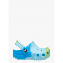 Crocs - Platte sandalen met plateauzool en print - 24/25 Maat - Blauw