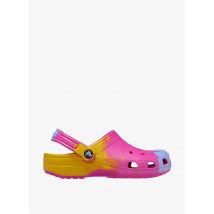 Crocs - Platte sandalen met plateauzool en print - 22/23 Maat - Roze