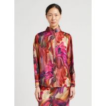 Valentine Gauthier - Zijden blouse met print - 38 Maat - Beige