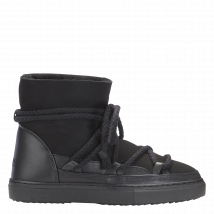 Inuikii - Botines forrados de piel aterciopelada - Talla 38 - Negro