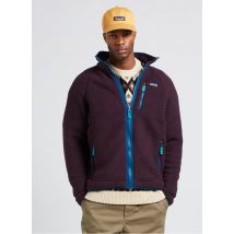 Patagonia - Fleecetrui met opstaande kraag en textuur - M Maat - Blauw