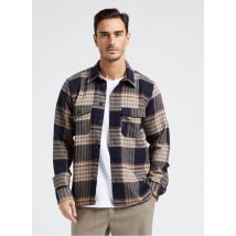 Les Deux - Surchemise col classique en coton - Taille L - Bleu
