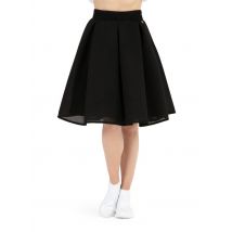 Repetto - Gerende rok van 3d-mesh - S Maat - Zwart