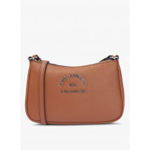 Karl Lagerfeld - Bolso bandolera granulado - Talla única - Marrón