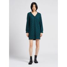 I Code - Korte jurk met gevlekte print - 44 Maat - Groen