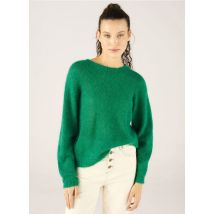 Acote - Jersey de mezcla de lana con cuello redondo - Talla 2 - Verde
