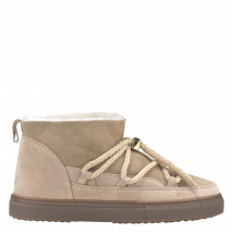 Inuikii - Botines forrados de piel aterciopelada - Talla 41 - Beige