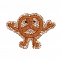 Des Petits Hauts - Broche en forme de bretzel - Taille Unique - Multicolore